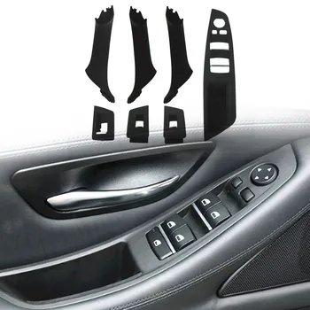 Новый Серый Бежевый Черный Леворульный LHD Автомобиль Внутренняя Дверь Ручка Подлокотника Внутренняя Панель Выдвижная Накладка Для BMW 5 серии F10 F11