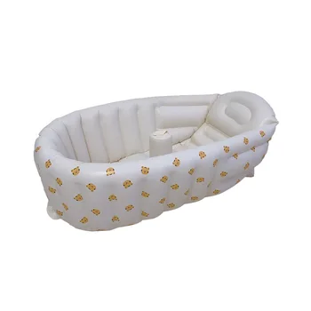 Мультяшная надувная детская ванночка детский лягушатник портативный бассейн для новорожденных детские туалетные принадлежности