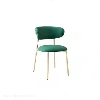 Офисные обеденные стулья с одним столом, расслабляющие Промышленные Эргономичные обеденные стулья, роскошная Итальянская мебель Sandalye YX50DC