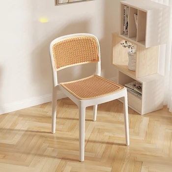 Гостиничные обеденные стулья с пластиковыми спинками в скандинавском стиле, офисный стул для вечеринки, современный дизайнер для гостиной, мебель для дома Sillas Para Comedor