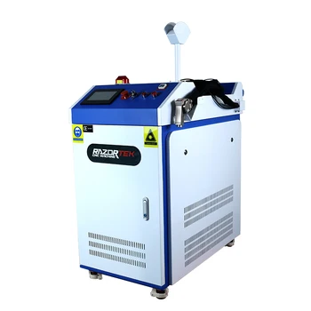 Портативная лазерная чистящая машина Razortek мощностью 1000 Вт 1500 Вт 2000 Вт 3000 Вт для удаления масляного покрытия от ржавчины
