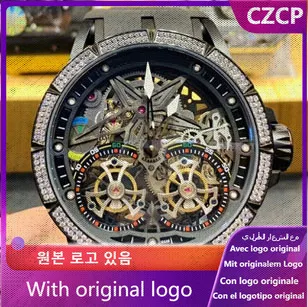 Мужские часы CZCP 904l Автоматические механические часы из нержавеющей стали 46 мм-RJ