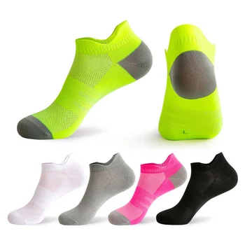 Спортивные тонкие носки для бега 2023, Мужские / женские Велосипедные гольфы, Спортивные Дышащие быстросохнущие носки для марафона, фитнеса, Короткие носки с низким вырезом.