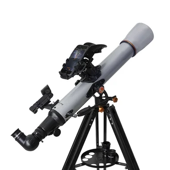 Астрономический Телескоп Xingtrang LT80AZ Для Наблюдения за звездами Для детей и студентов Начального уровня, Телескоп Для наблюдения за небом с большим увеличением