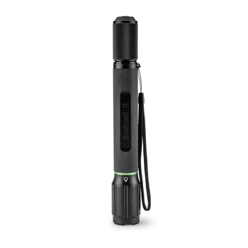 Перезаряжаемый фокусирующий фонарик Lumen - IPX8 Водонепроницаемый, черный и зеленый