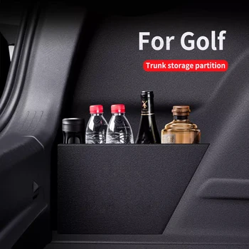 Подходит Для Volkswagen Golf 6 7 8 2010-2023 Leling Перегородка Багажника Внутренняя Отделка Хранение автомобильных Принадлежностей и ящик для Хранения