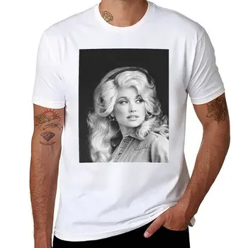 Новая футболка с фотографией Долли Партон, летняя одежда, быстросохнущая футболка, Короткая футболка, графическая футболка, дизайнерская футболка для мужчин