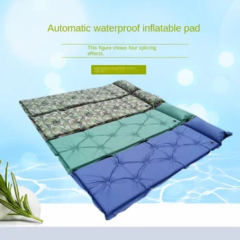 Принадлежности для кемпинга на открытом воздухе наружный надувной коврик Автоматическая водонепроницаемая палатка спальный коврик портативный