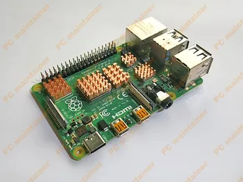 Радиаторы Raspberry Pi 4 4B, Raspberry Pi 4 4B из чистой меди, 5 упаковок
