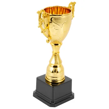 Трофей для детей Золотая футбольная награда Трофеи Пластиковые призы для соревнований для детей