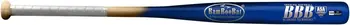 Бамбуковая бита для софтбола HNBU34ASA, Натуральная ручка / Синий ствол, 34 дюйма / 30 унций