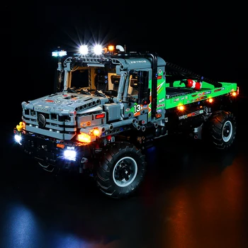 Комплект светодиодного освещения для 42129 4x4 Zetros Trial Truck Строительные блоки Комплект освещения Только для модели