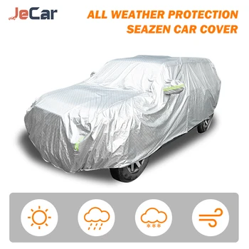 Полное покрытие автомобиля от дождя, Мороза, снега, Водонепроницаемое защитное покрытие, Пылезащитное, защищающее от ультрафиолета, устойчивое к царапинам Для 4Runner 2014 Up