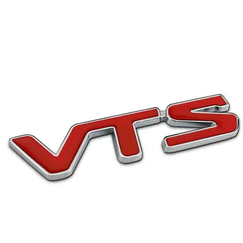 3D Металлические Автомобильные Наклейки VTS Логотип Эмблема Значок Наклейки на Багажник Citroen C2 C3 C4 C5 Berlingo Elysee Quatre Saxo C4L Xsara Picasso