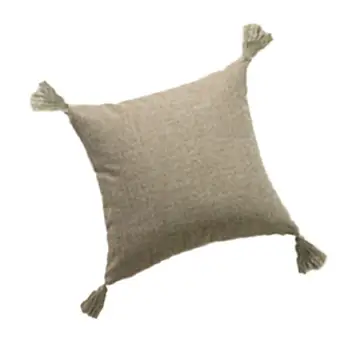 Декоративная наволочка для подушки, тканая наволочка из хлопка и льна с кисточками, Наволочка для домашнего декора, украшения для дивана