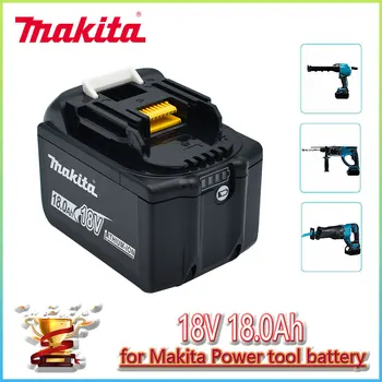 100% Замена Makita 18V 18.0Ah Аккумулятор Для BL1830 BL1830B BL1840 BL1840B BL1850 BL1850B аккумуляторная батарея со светодиодным индикатором