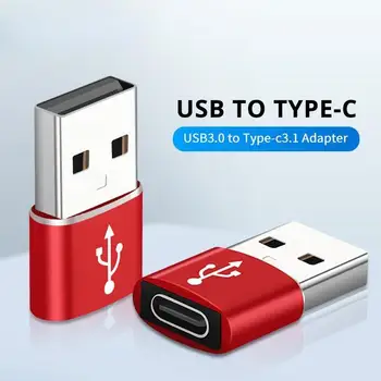 Конвертер USB OTG Male To Type C Female Adapter, Кабельный адаптер Type-C Для Nexus 5x6p Oneplus 3 2 USB-C, Зарядное Устройство Для Передачи данных