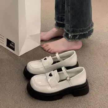 Женская обувь 2023 Года; Женская Летняя Обувь на платформе в Японском стиле 