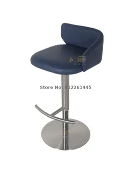Легкий роскошный барный кресельный подъемник вращающийся барный стул современный простой бытовой обеденный барный стул Nordic high stool Island chair