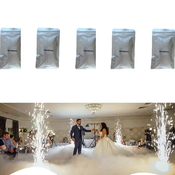 5 мешков/Лот Ti Powder Cold Spark Stage Machine Effects Блестящие Расходные Материалы 200 г/пакет Dj Bar Свадебная Вечеринка Дискотека В помещении на открытом воздухе
