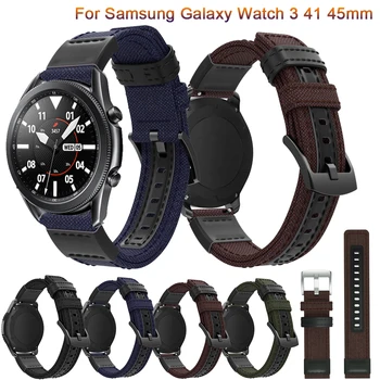 Ремешок для наручных часов Canva Sport 20-22 мм Для Samsung Galaxy Watch 3 45 мм 41 мм/Amazfit GTS GTR 2e Smart WristStrap Браслет-Напульсник